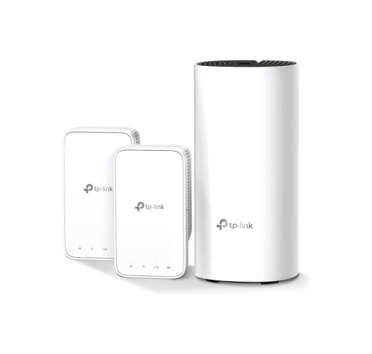 TP-Link Deco Mesh WiFi System(Deco M3) –Up to 4,500 sq.ft Whole Home Coverage, Replaces WiFi Router/Extender, Plug-in Design, Works with Alexa, 3-Pack